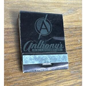 Vintage Anthony's Store C.R. Anthony Co. Matchbook 50th Year Department Store